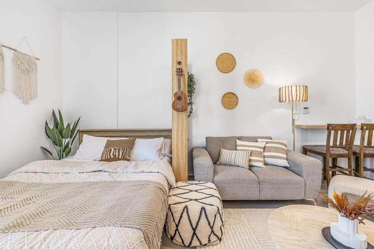Boho Bloom Studio Apartment By Jk Sharjah