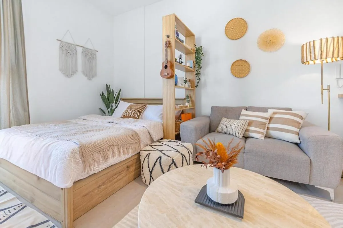 Boho Bloom Studio Apartment By Jk Sharjah