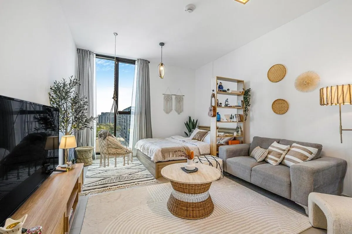 Boho Bloom Studio Apartment By Jk Sharjah