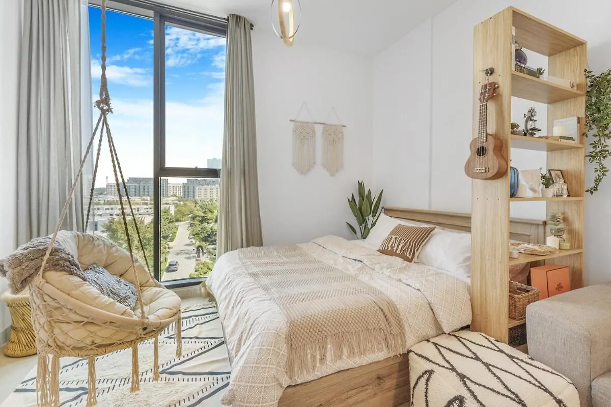 Boho Bloom Studio Apartment By Jk Sharjah